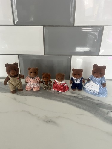 Sylvanian families bear bundle - sylvanian,