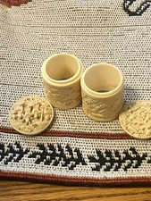 Pair Of Ivory-Style antique