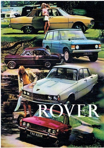 Rover p5b saloon coupe - rover, p6