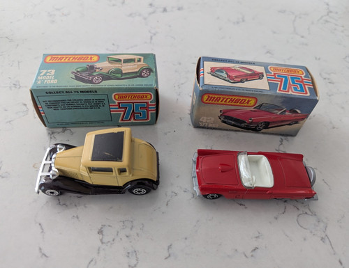 Matchbox diecast boxes - 75,