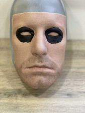 Batman Cowl Ben Affleck Batfleck Silicone Face  1:1 Prop Hyper Real.  Wearable