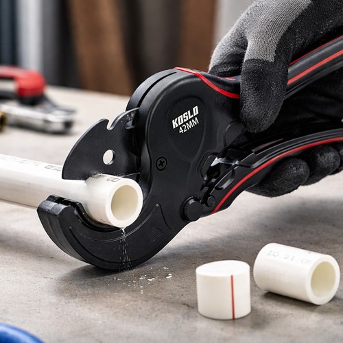 Plastic pipe cutter - plastic,