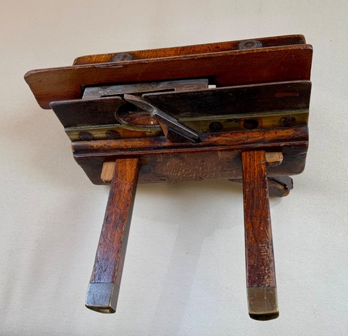 Antique wooden plough - plane,