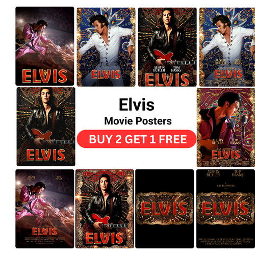 Elvis movie poster - elvis,