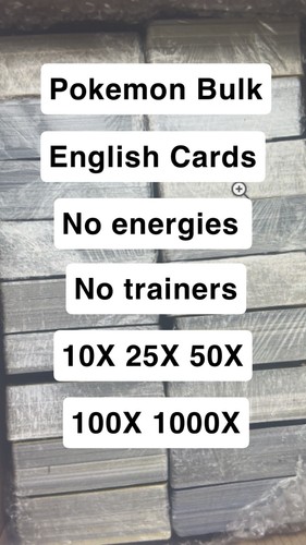 Pokemon cards 10x - 10x, 25x
