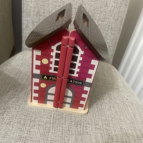 Little town wooden carry fire - little,