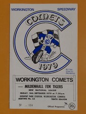 Workington Comets v Mildenhall