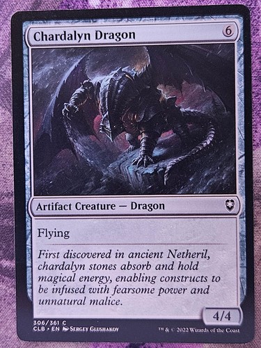 Chardalyn dragon 306 commander - dragon,