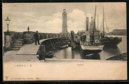 Postcard lindau b - postcard, i.
