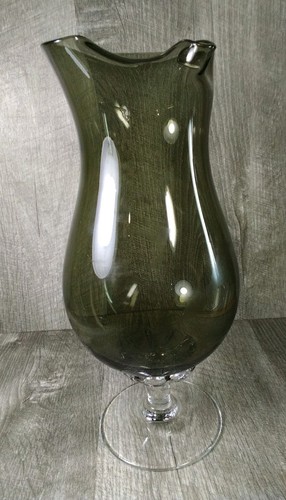 Vintage sasaki art glass - sasaki, smoke