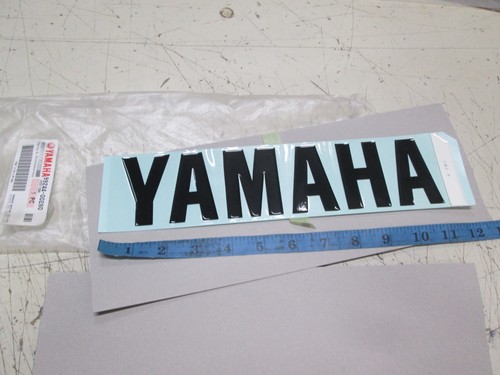 Yamaha oem decal black - oem, 11"