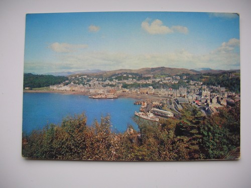 Oban postcard ships - oban,