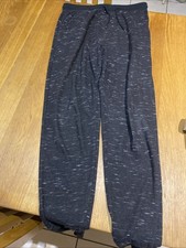 mens clothes size S Primark Black Speckled Pyjama Bottoms Jogging Trousers