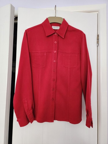 Ann brookes red blouse - brookes,
