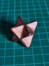 1.00 Inch Solid Copper Merkaba