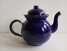 Small Vintage Blue Enamel
