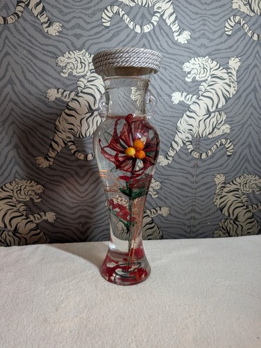 Art glass vase submerged faux - vase,