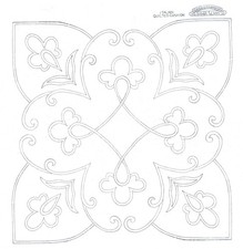 Vintage embroidery transfer - vintage,
