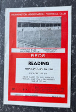 Workington v Reading 1965/66