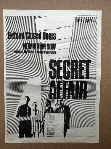 Secret affair behind - affair,