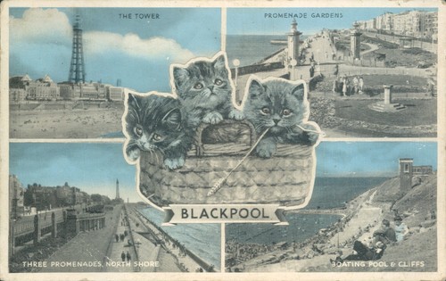 Postcard posted 1957