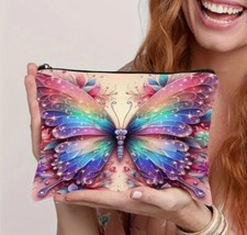 Make Up Bag / makeup bag / Vanity Bag Cosmetic Nail Tech Storage Beauty Canvas