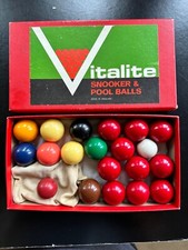 Vintage Vitalite Snooker Ball