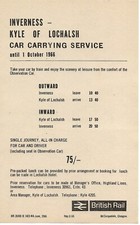 Scottish Region one side