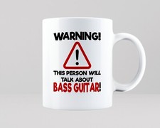 Bass Guitar Mug Gift Idea