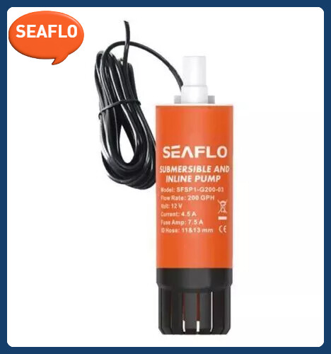 Seaflo submersible inline 12v - seaflo,