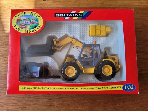 Britains farm toys jcb 526s - britains,