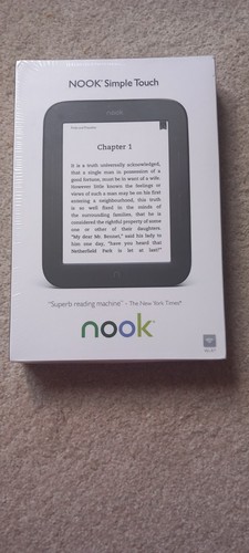 Nook simple touch ebook reader - nook,