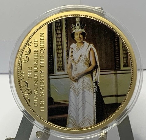 Gold plated proof queen - gold,