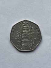 RARE 2009 Kew Gardens 50p Coin