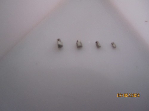 Hairspring studs ass - studs, ass'td
