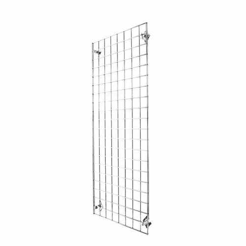 Wall mounted grid mesh display - grid,