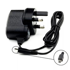 Main wall plug charger for GARMIN Nuvi Sat Nav 1270 1290 1300 1310 1340 1350