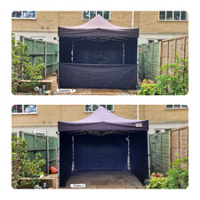 3x3m UK Expo Gazebo Lightweight Aluminium Frame, Ideal for Markets