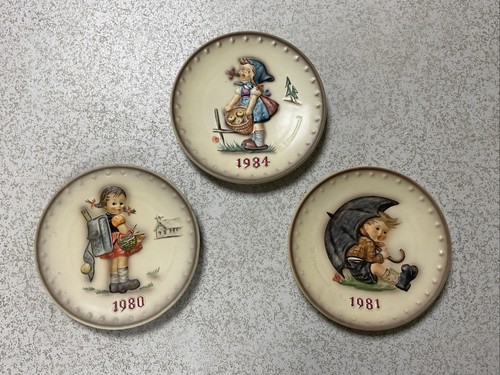 Hummel plate lot 1980 - 3,,