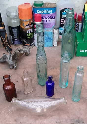 Old bottles vintage baby - bottles,