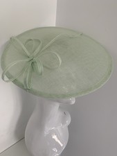 Mint Green Saucer Hat