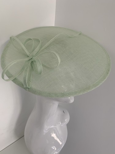 Mint green saucer hat - mint,