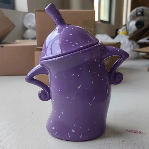 Retro spotted storage jar with - retro,