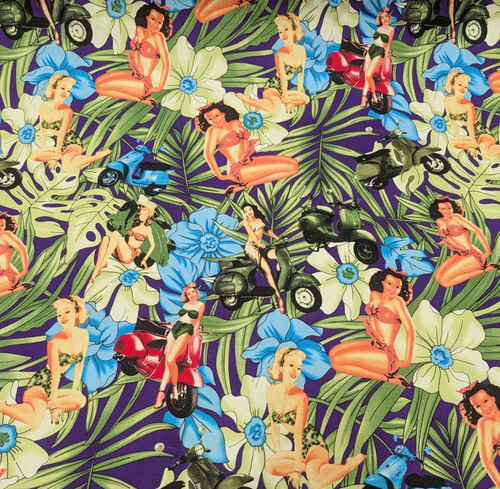24m vintage fabric - 24m,