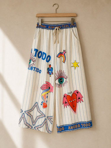 Linen palazzo pants - palazzo,