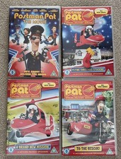 Postman Pat DVD Bundle x 4