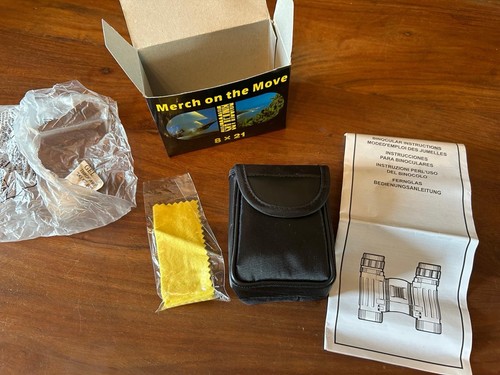 8x21 folding pocket binoculars - folding,