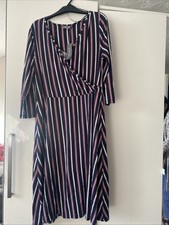 Ladies Striped Dress Size 16