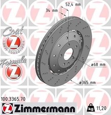 ZIMMERMANN 100.3365.70 Brake