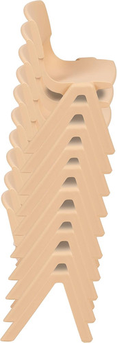 10pcs stackable plastic - 12",